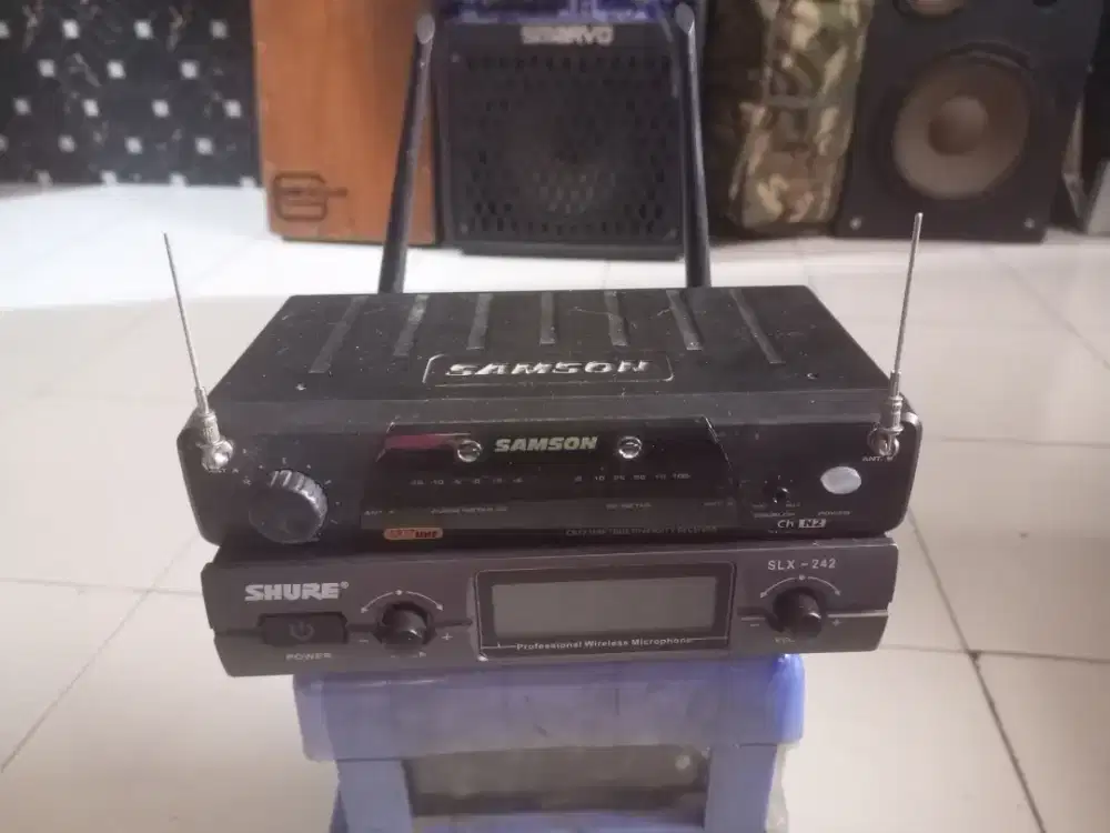 Receiver shure dan samson