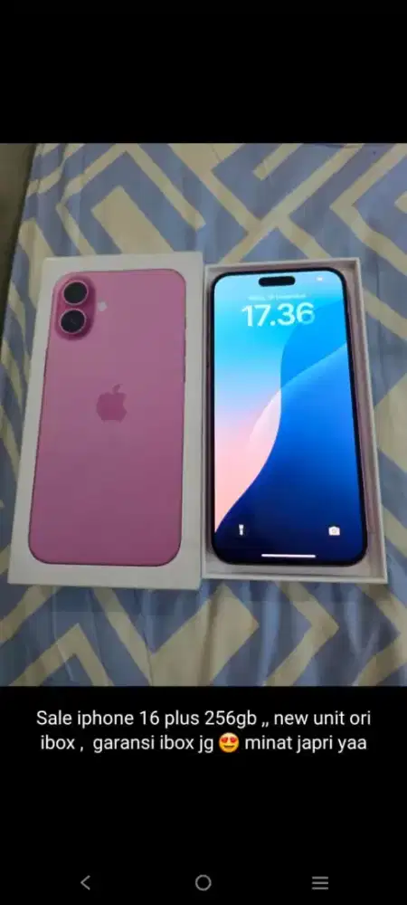 iPhone 16 plis 265gb
