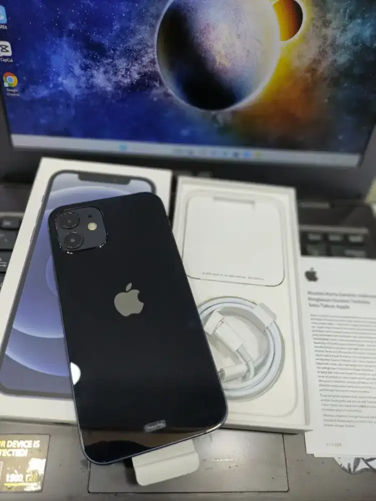 Iphone 12 64 ibox lengkap nominus
