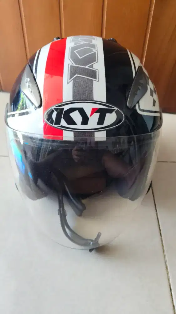 Kyt Galaxy Slide Double visor