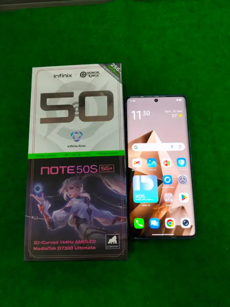 jual infinix note 50s 5G+ ram 8/256gb lengkap muls