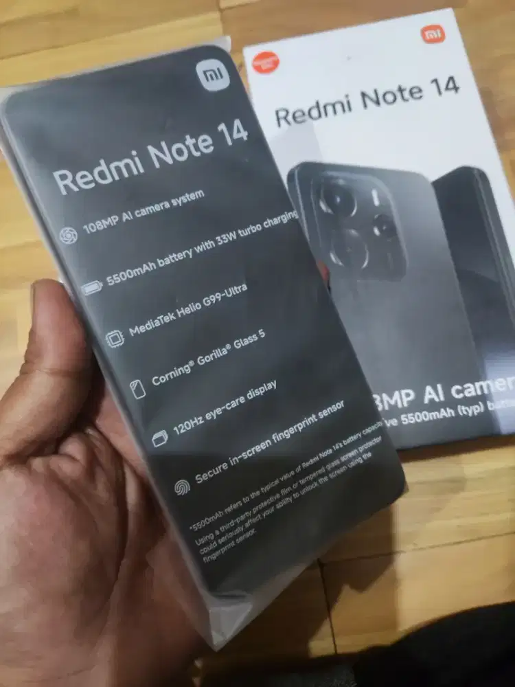 REDMINOTE 14 4G 8+8/256 SEMUNGGU PAKAI