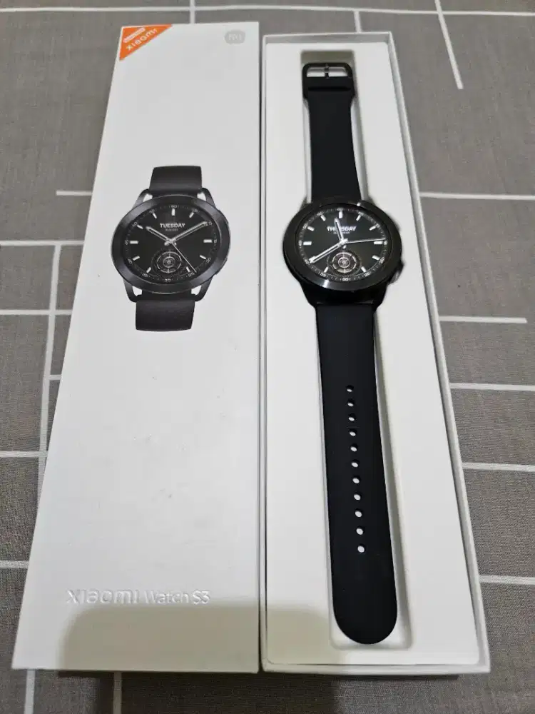 Xiaomi Watch S3 46mm black fullset ori