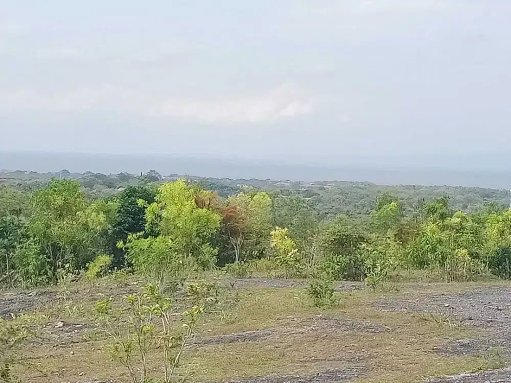 Tanah ocean view di raya kampial nusa dua