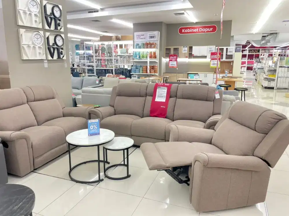Sofa Set Recliner Loria