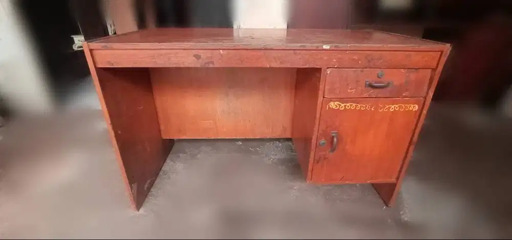 Meja Kantor 1lc 1 pt 120x60x75