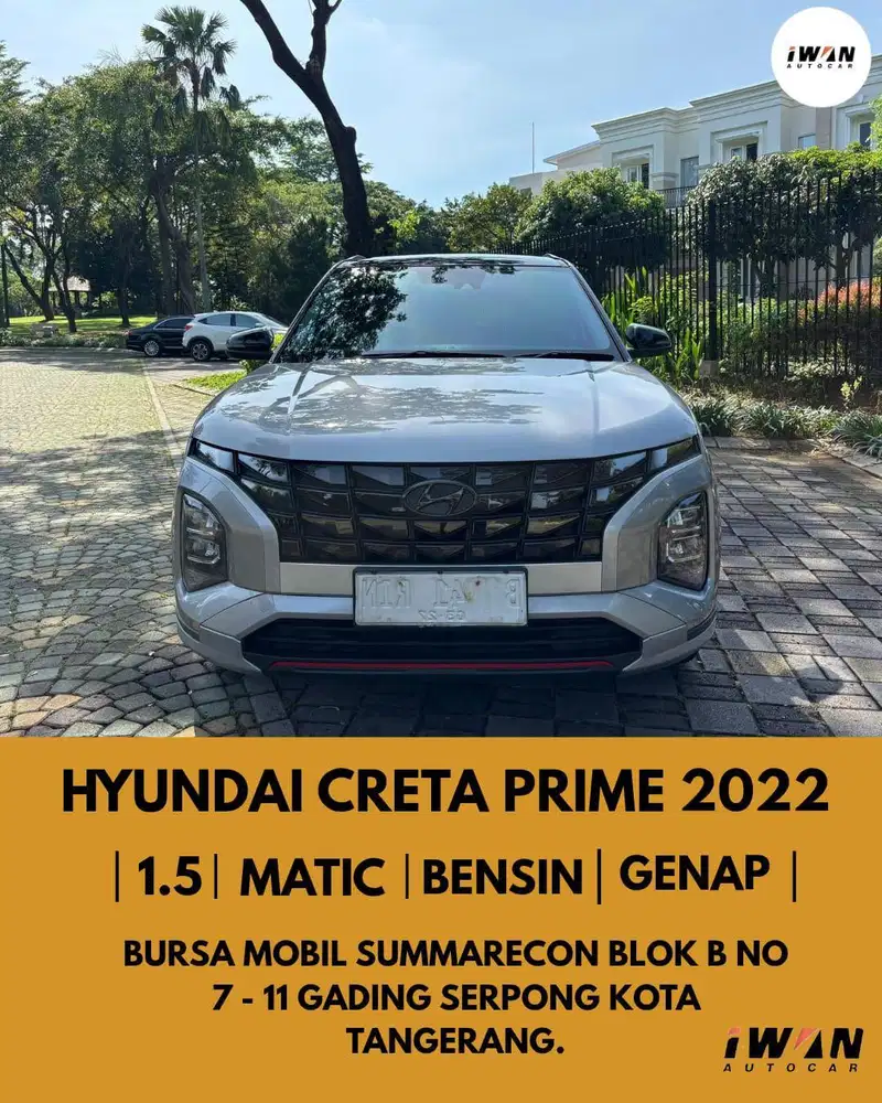 HYUNDAI CRETA PRIME 1.5 IVT AT 2022