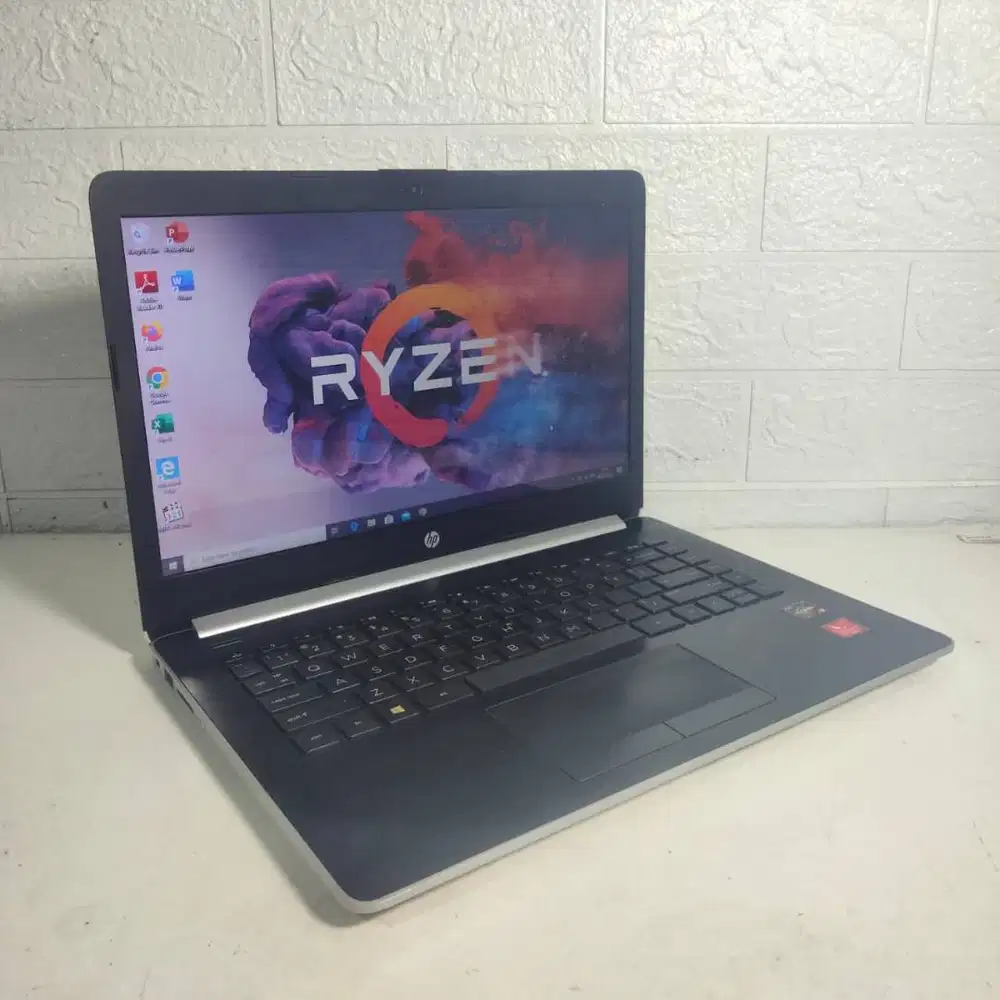 Laptop Grafis HP 14 CM Ryzen 3 RAM 8 SSD 256 Vega 3 Graphic