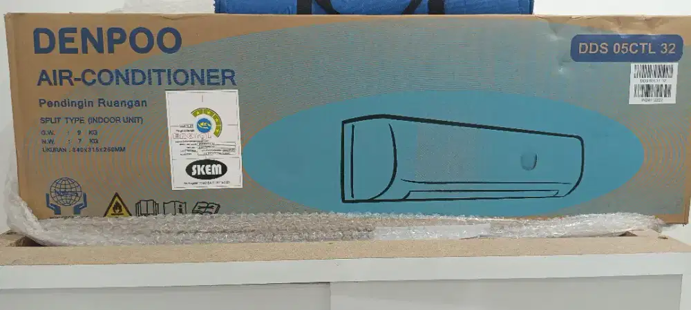 AC Denpoo 1/2 PK (Masih dalam kardus)