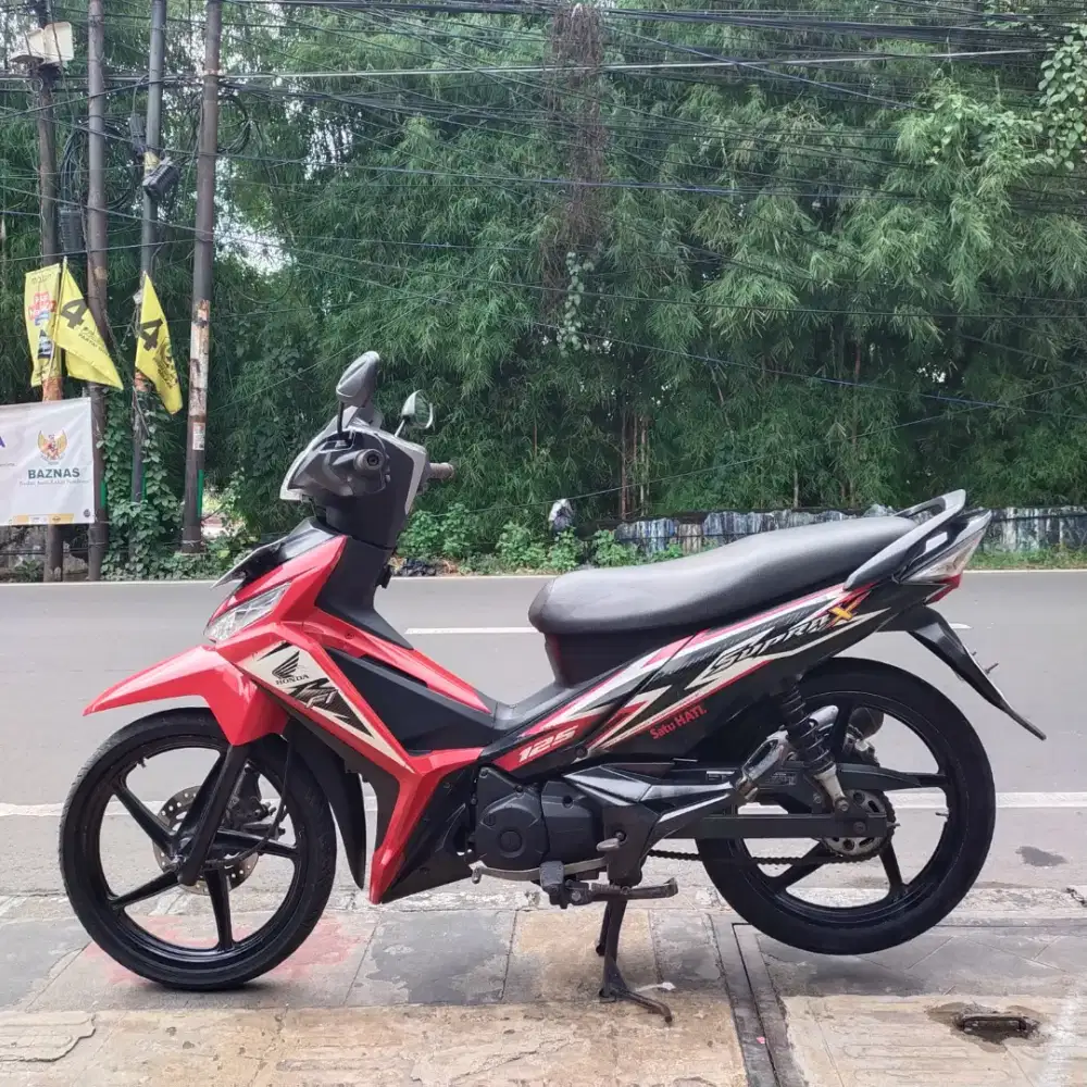 Honda Supra X double dist 2015 Orisinil Mesin Cakep Bagus Lengkap