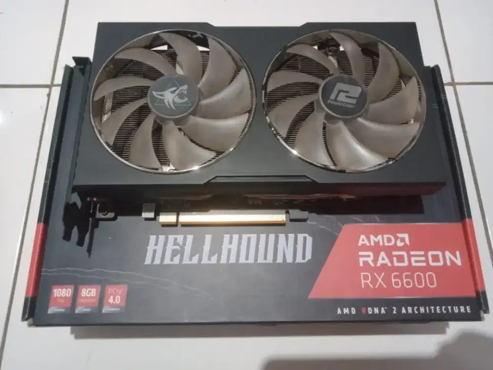 Power Color Hellhound Rx 6600 8gb