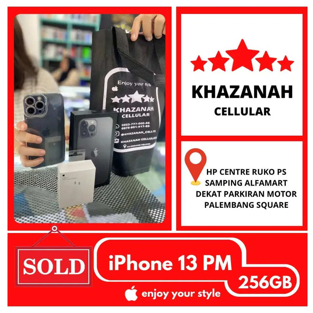 PROMO !! SECOND IPHONE 13 PRO MAX 256GB EKS INTER