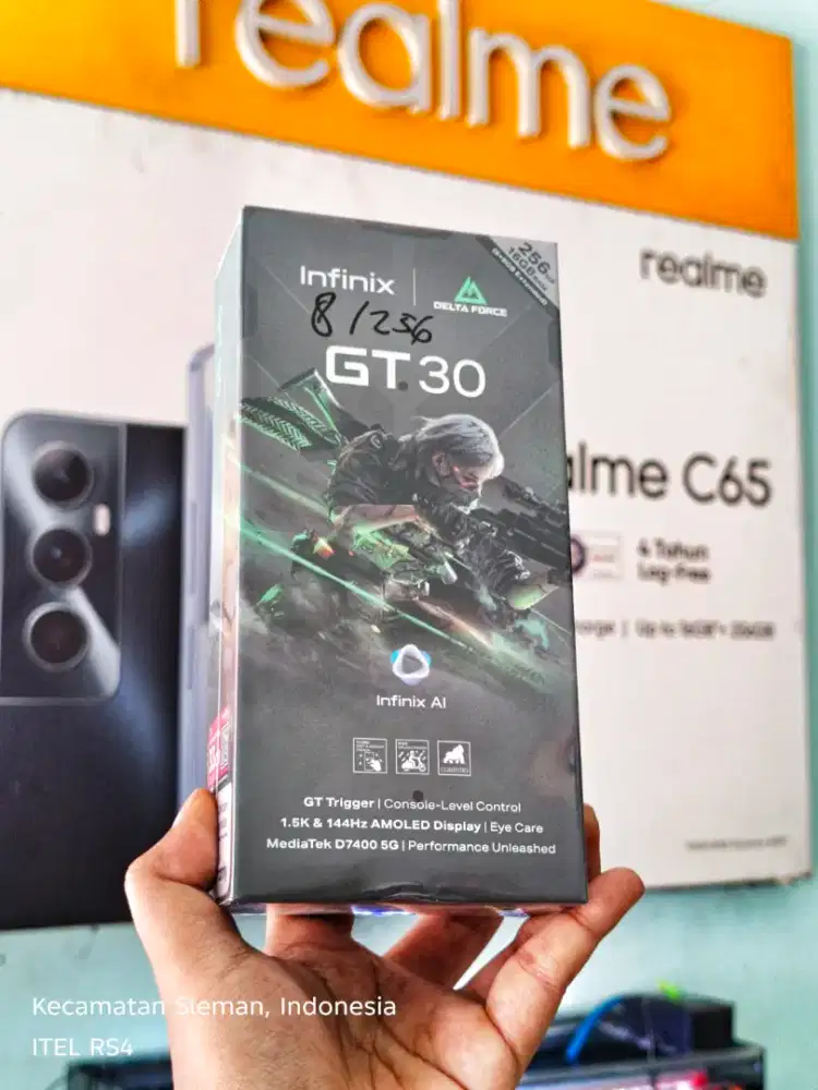 INFINIX GT 30 5G 8/256 NEW SEGEL PROMO TERMURAH