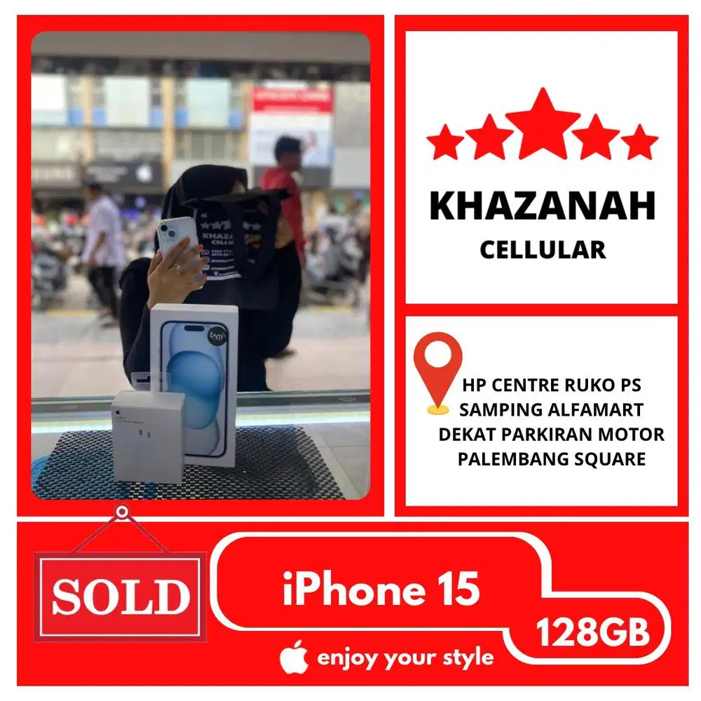 PROMO !! NEW IPHONE 15 128GB IBOX