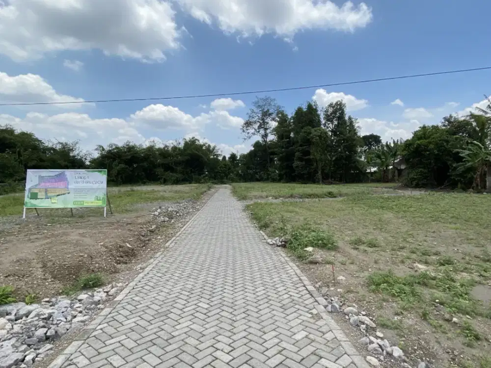 Tanah Sleman Dijual, 1Km dari SMPN 2 Kalasan & Jl. Tajem