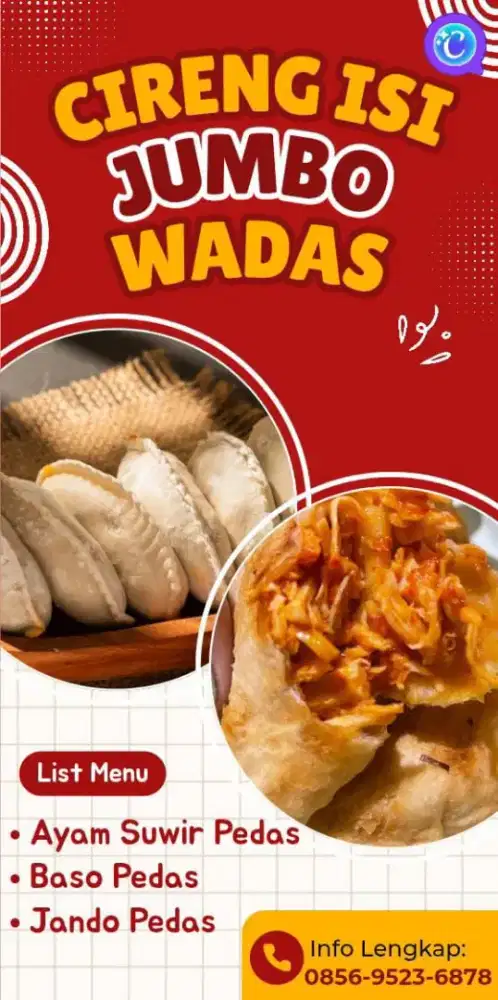 Cireng Jumbo merk Wadas