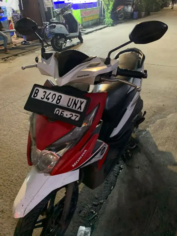 HONDA BEAT ECO 2017 surat lengkap pajak hidup panjang FULL ORIGINAL