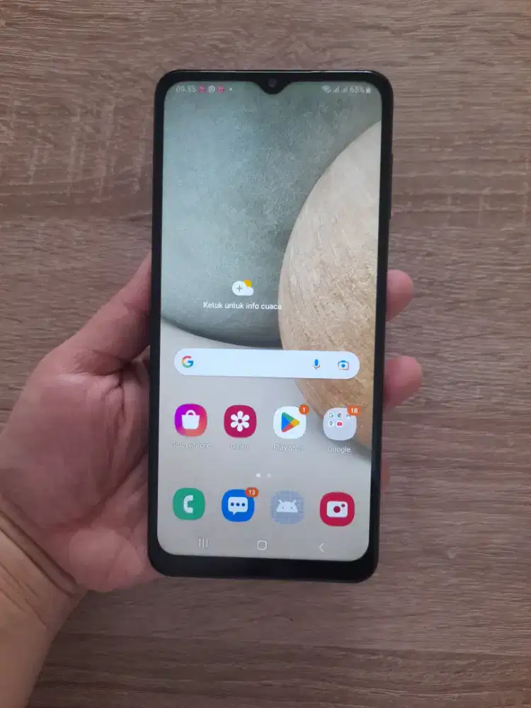 Galaxy A12-4G.Finger.ram 6GB/128GB.DISKON 100RB.GOLDEN PONSEL