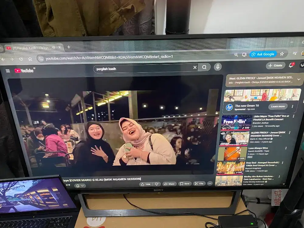 Sony LED TV 48 Inch Full HD KDL-48W650D | - garis di atas