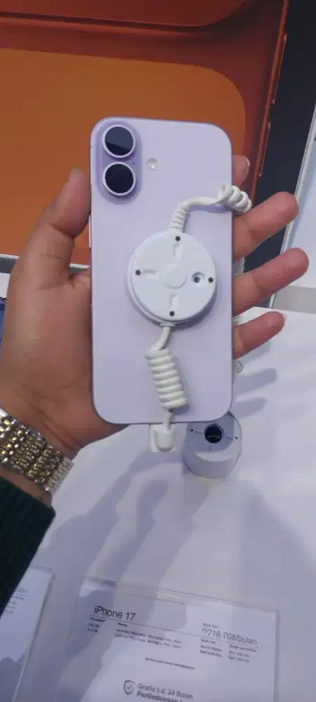 Cicilan bunga 0% iphone 17