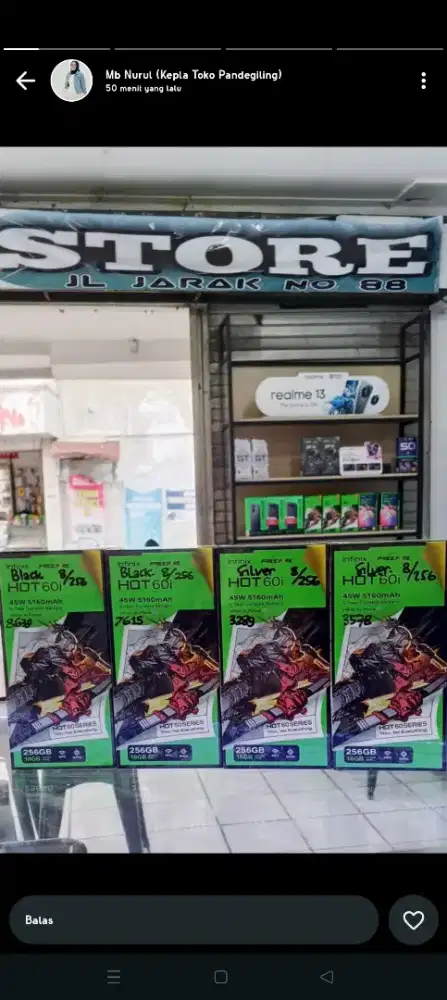 INFINIX HOT 60I RAM 8+8/256 PALINGMURAH BISA COD FREE ONGKIR