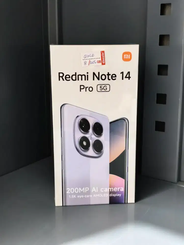 REDMI NOTE 14 PRO 5G 8/256 GB BISA COD