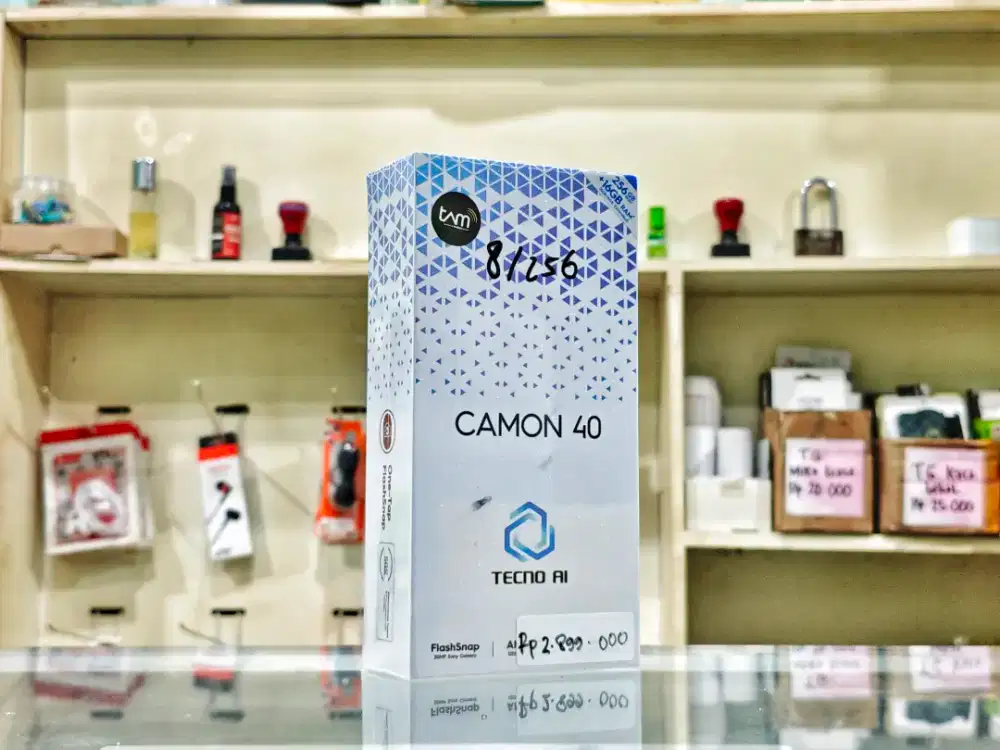 TECNO CAMON 40 8/256 NEW SEGEL PROMO TERMURAH