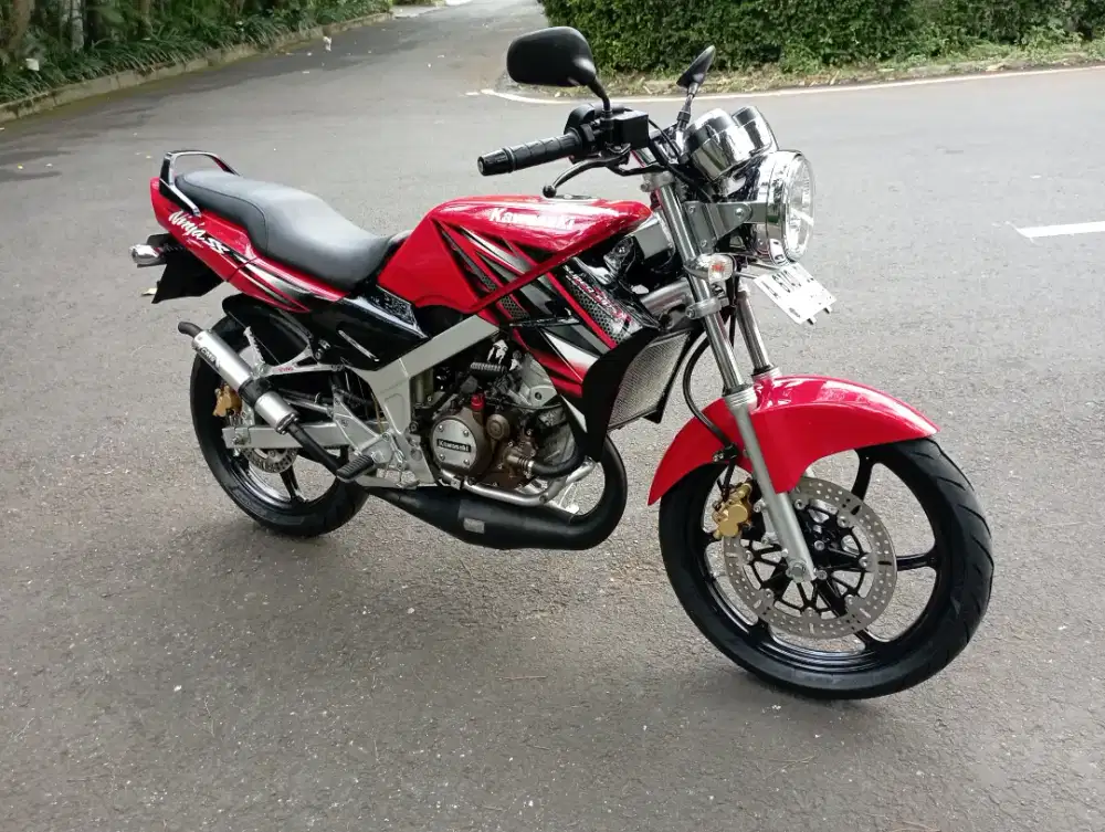 Kawasaki Ninja 150 SS Asli Th 2014 Merah Asli Kondisi Istimewa Antik