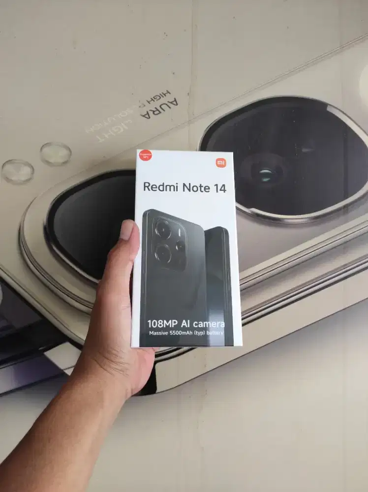 Berminat silahkan WA Xiaomi Redmi Note 14 8/256 Garansi resmi 15bln