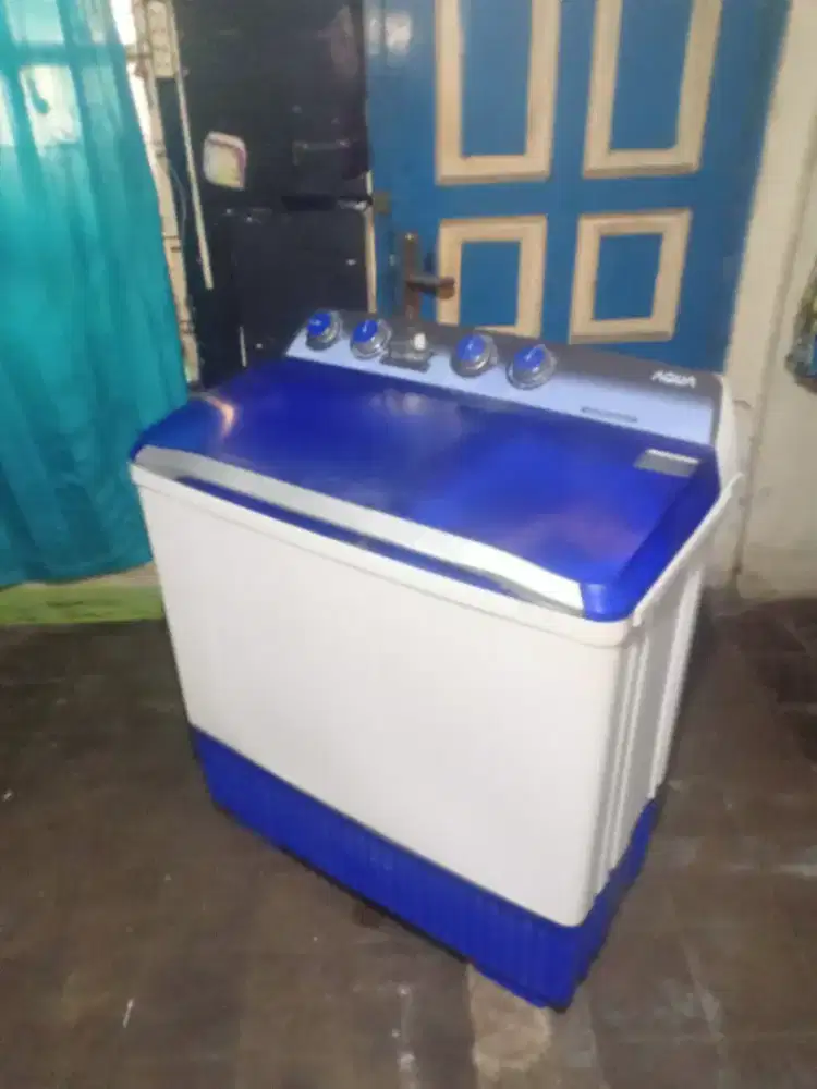 Jual mesin cuci AQUA kapasitas 12kg mesin ori bisa di antar