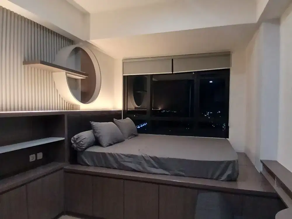 Disewakan apartemen collins boulevard full furnish interior cantik