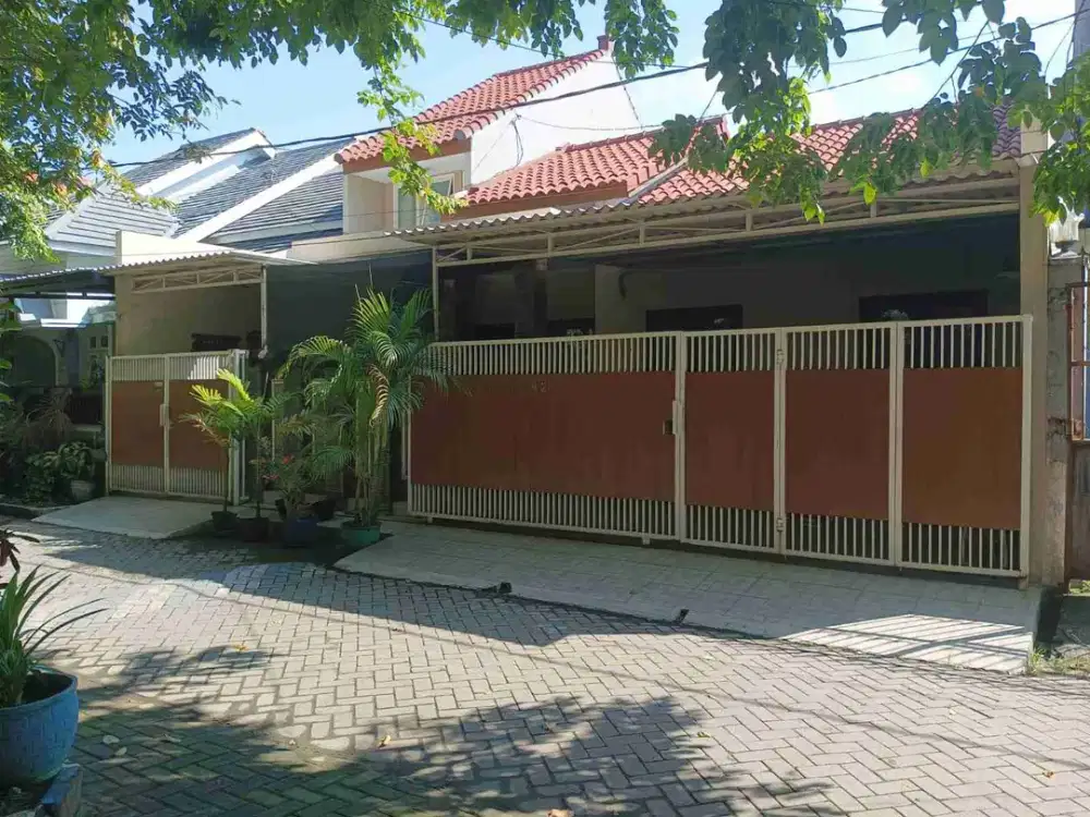 jual cepat murah rumah pondok Tjandra indah siap huni, lokasi strategis keluar langsung jalan tol keluar kota manapun, dekat Juanda