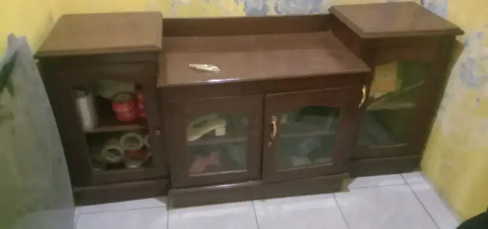 Bufet TV Kayu Jati Lawasan