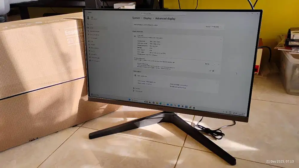 SAMSUNG Essential Monitor S3 S33GC 24 IPS 1920x1080 FHD 100Hz