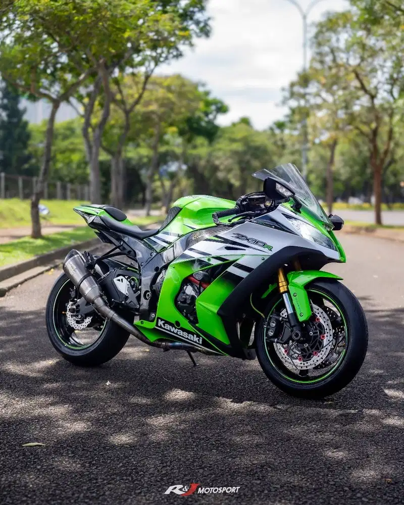 Kawasaki ZX10R ZX10 ZX 10 Anniversary 30Th Nik 2015 Knalpot LeoVince