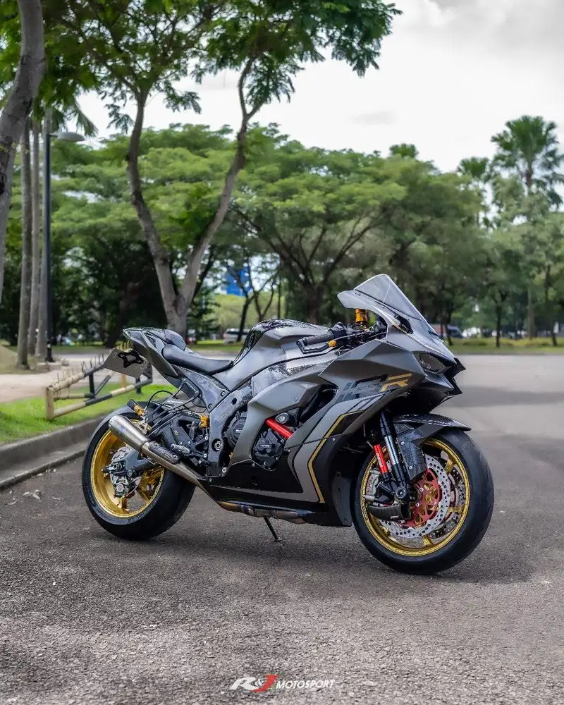 (Full Paper) Kawasaki ZX10R ZX10 ZX 10R Knalpot Arrow Full Modifikasi