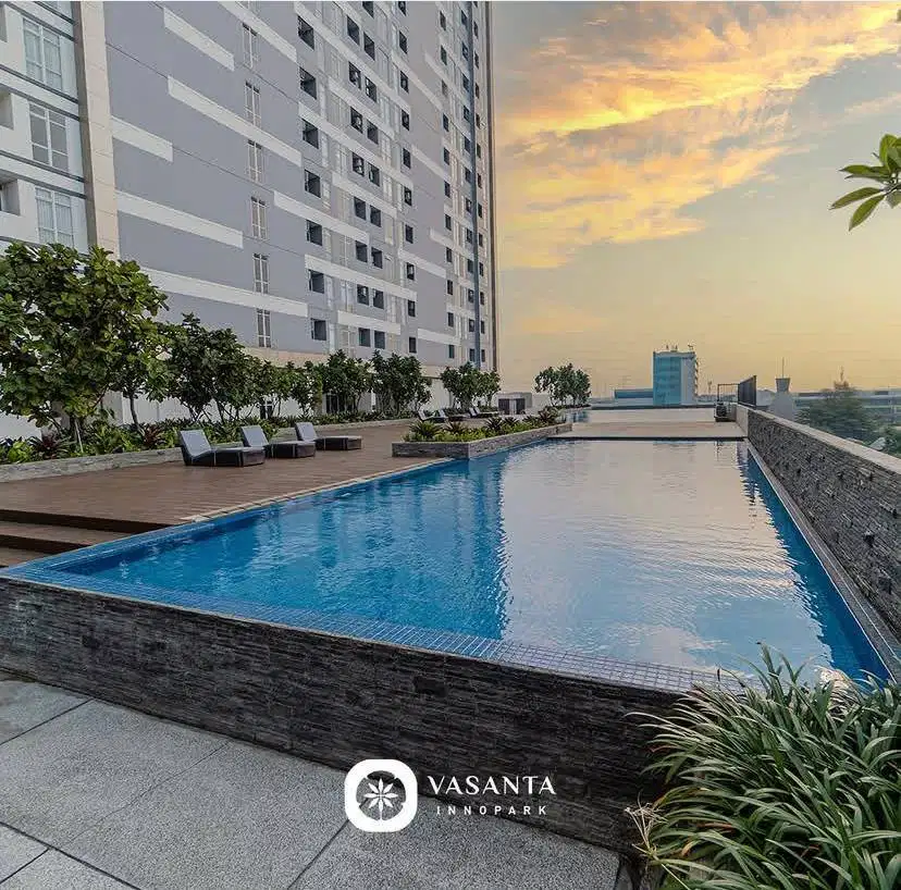 Sewa Apartemen Vasanta Innopark Cikarang 1BR Furnish