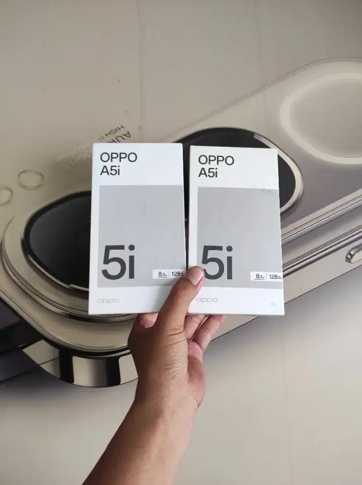 Berminat silahkan WA Oppo A5i 4+4/128 Garamsi resmi 1thn