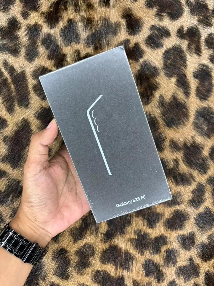 New Galaxy S25 FE 8/256GB Resmi (Jet Black)