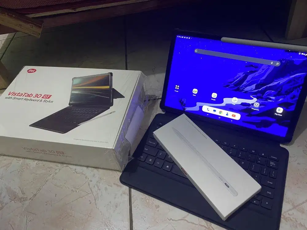 Itel VistaTab 30 GT 6+128 gb pemakaian 1,5 bulan kondisi mulussss