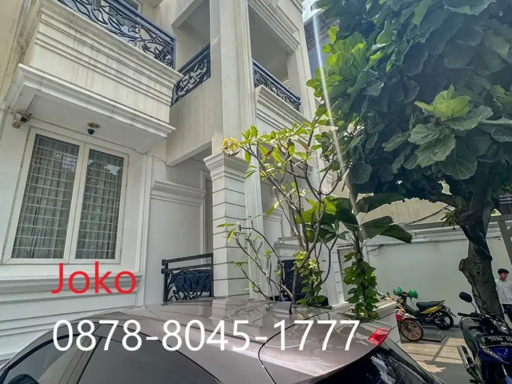 Rumah Mewah Klasik Modern Jl. Kebon Kacang-Dekat Thamrin, Jakarta Pusat