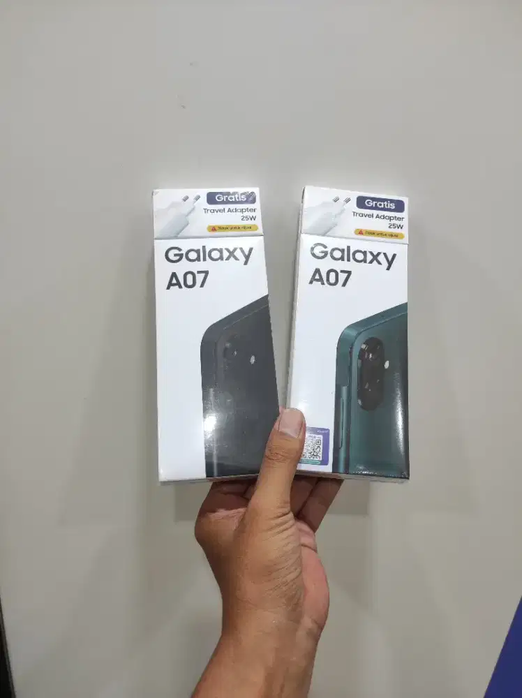 Berminat silahkan WA Samsung Galaxy A07 8/256 Garansi resmi 1thn