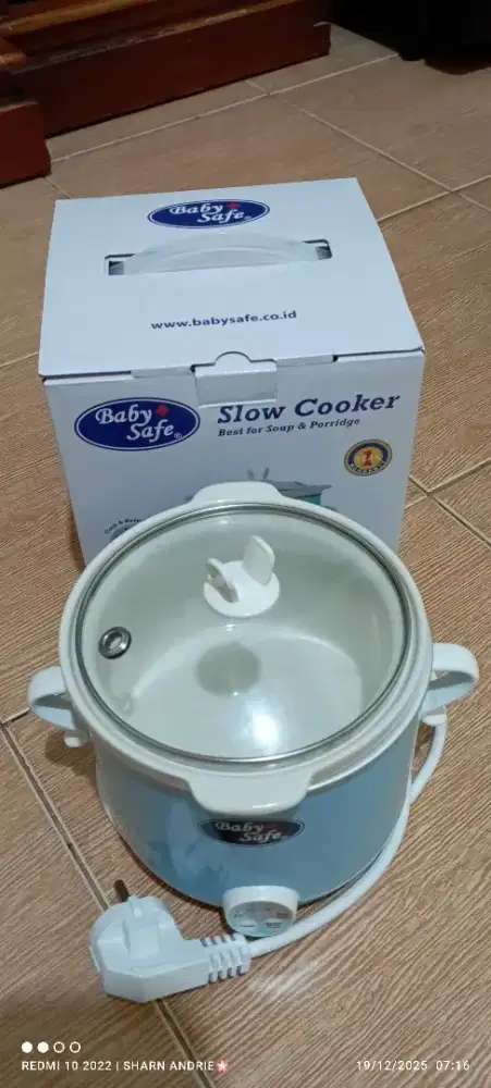 Slow cooker mpasi bayi
