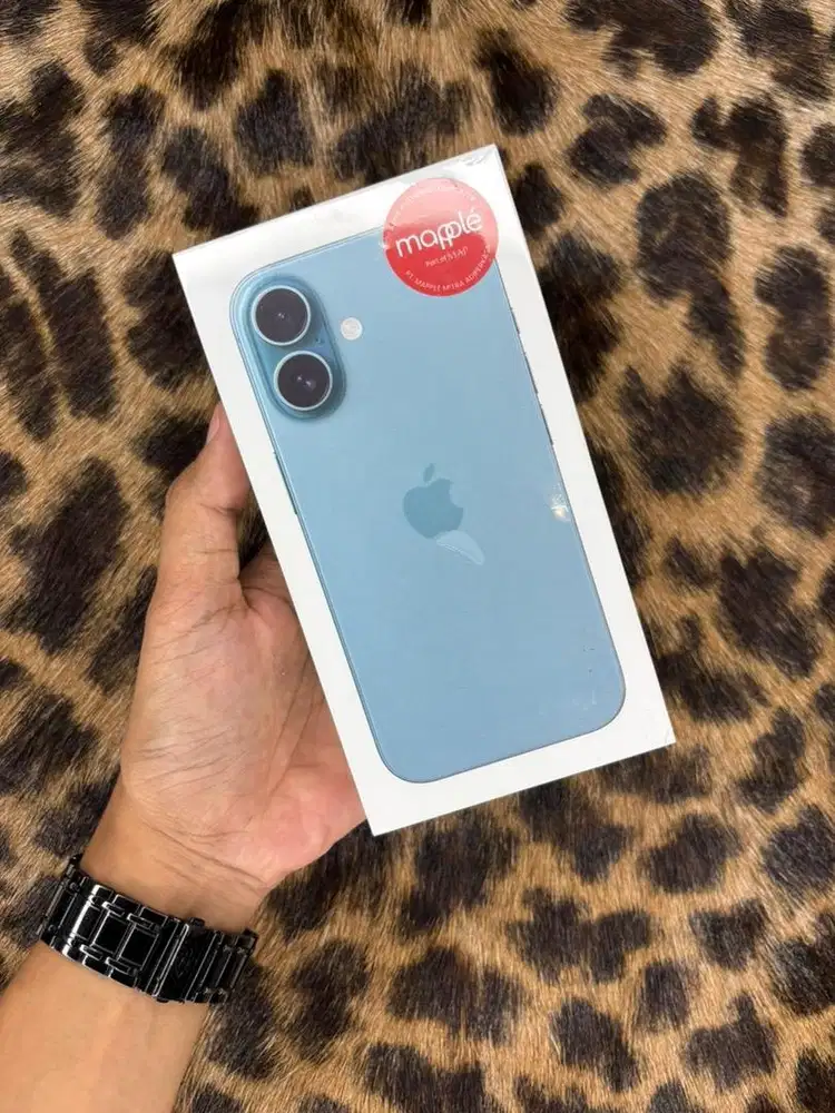 New iPhone 16 128GB Resmi (Teal)