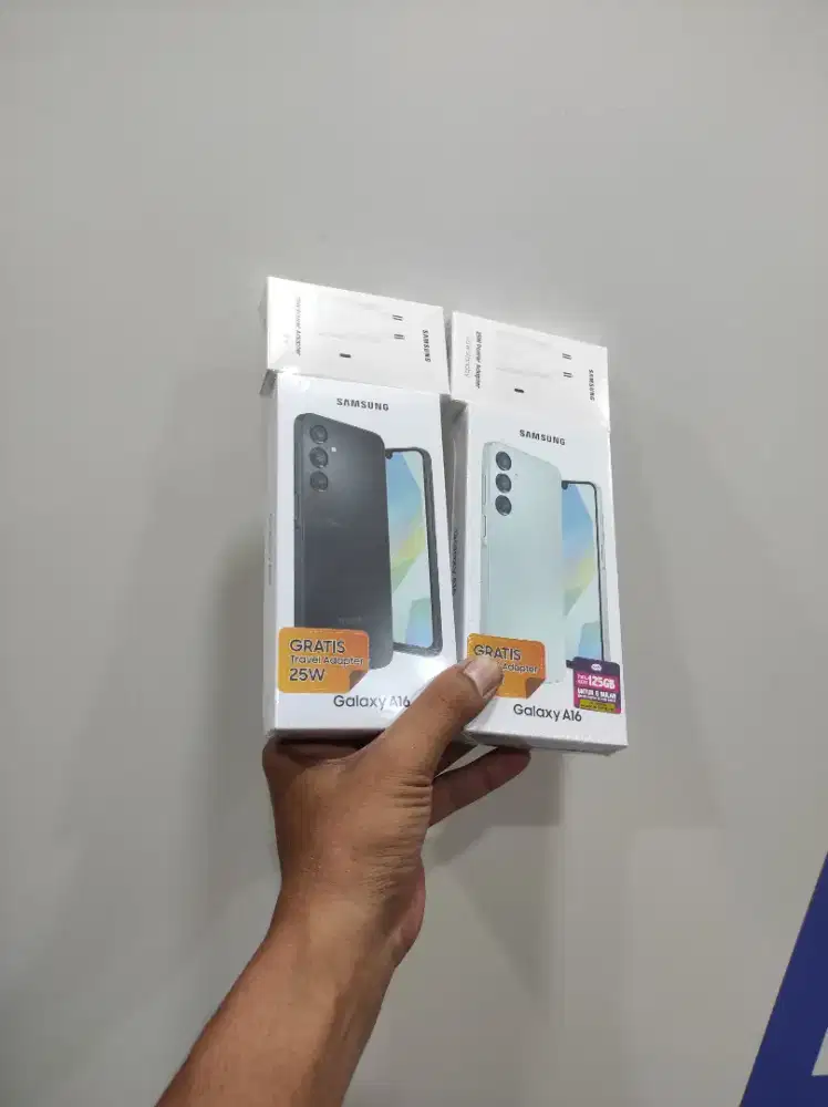 Berminat silahkan WA Samsung Galaxy A16 8/128 Garansi resmi 1thn