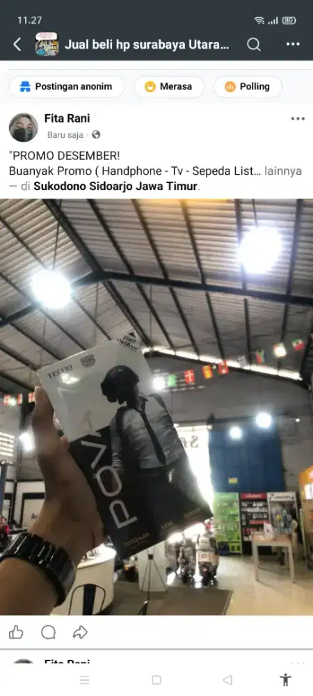 TECNO POVA 7 SPESIAL HARI INI DISKON 100 RIBU LANGSUNG