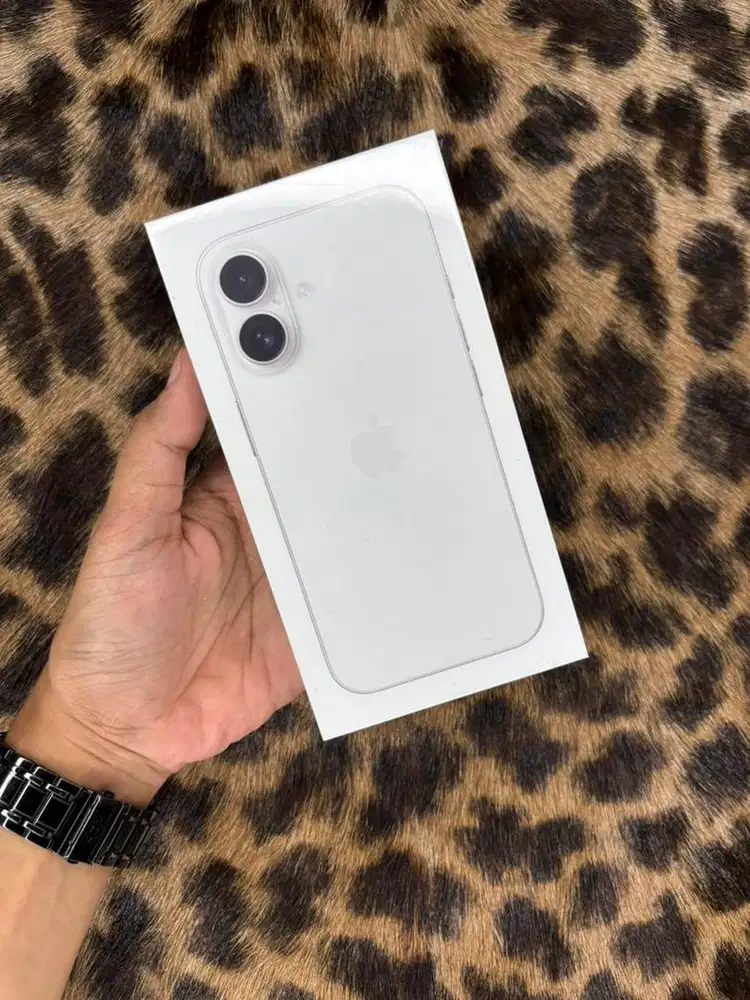 New iPhone 16 128GB Resmi (White)