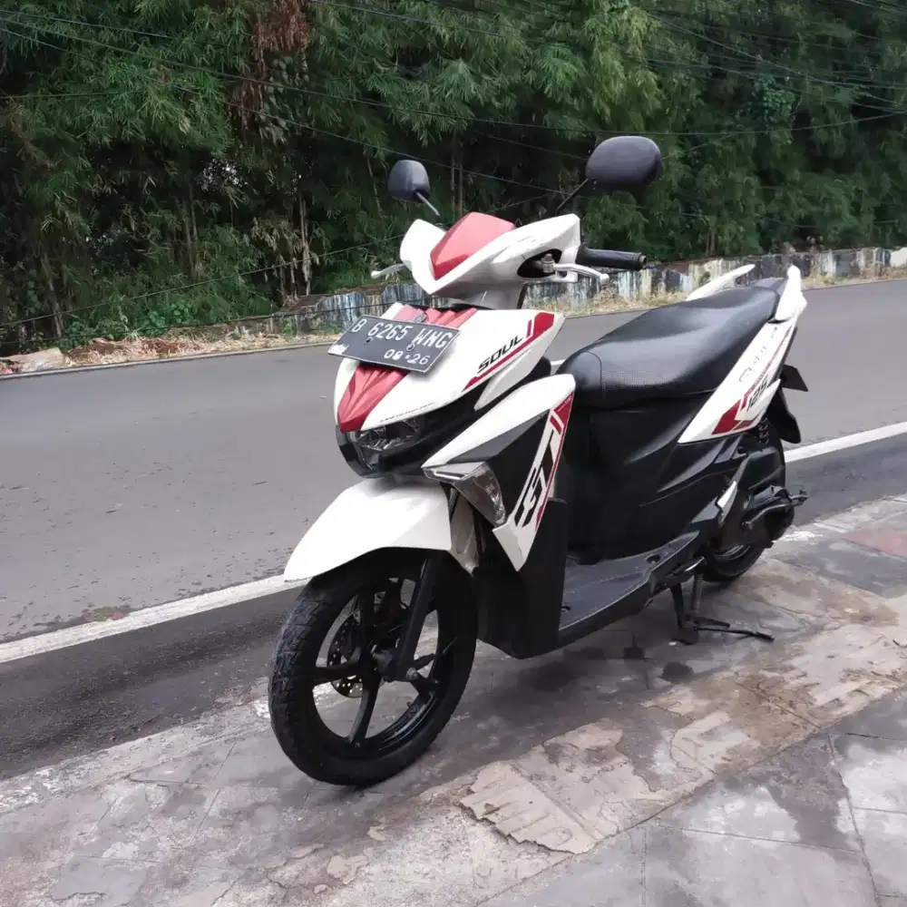 Yamaha Soul GT 2015 Mesin Aluss Lengkap Bagus