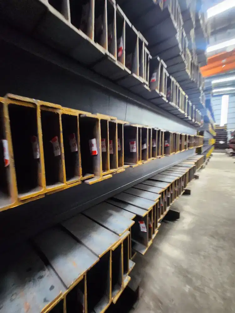 Jual besi baja wf 300 x 150 x 12 meter murah