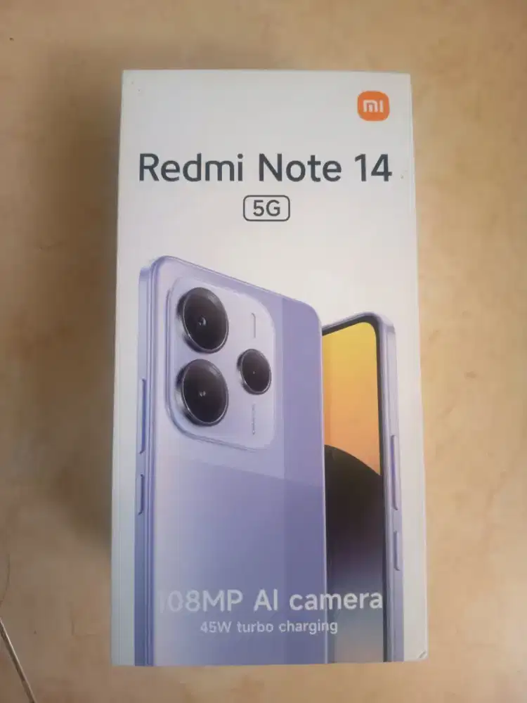 Redmi Note 14 5G - 12GB/512GB Midnight Black